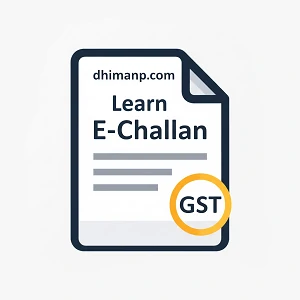 Learn GST Challan