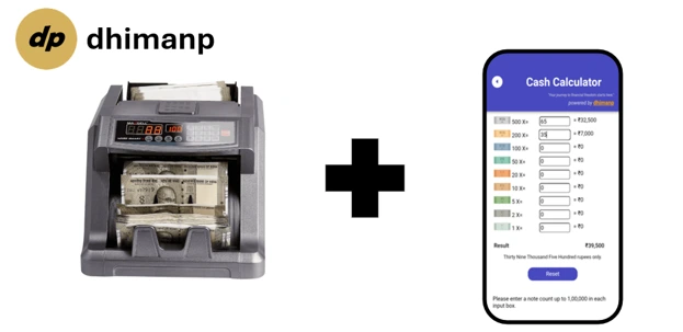 Cash Couning Machine with Cash Calculator of Count My Cash by dhimanp