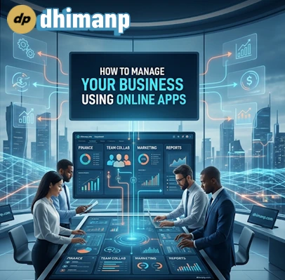 How to Manage Your Business Using Online Apps - featured image